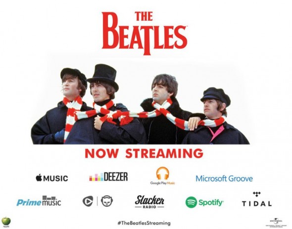 The-Beatles-Spotify